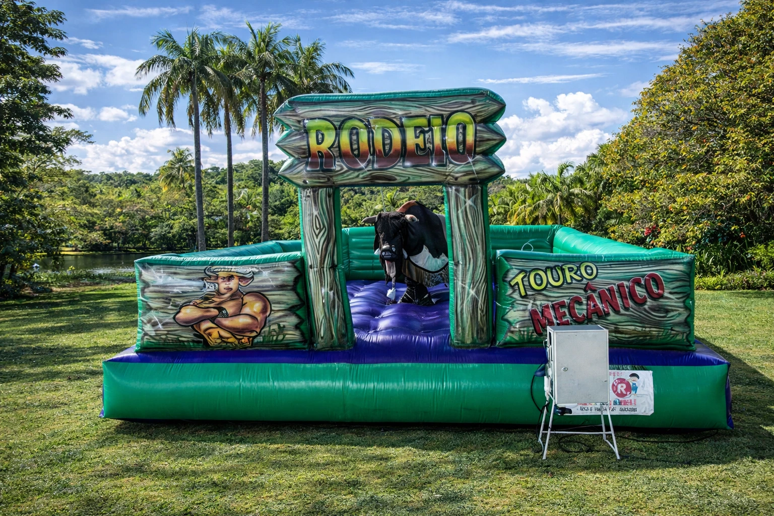 Touro Mecânico — atração para festas e eventos no Rio de Janeiro